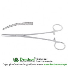 Bengolea Haemostatic Forceps Curved 1 x 2 Teeth Stainless Steel, 21 cm - 8 1/4"